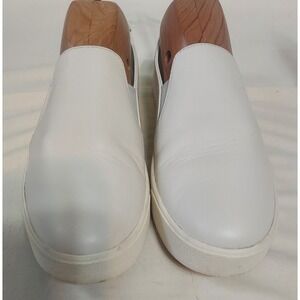 Cole Haan Grandseries White Leather Snakeskin Heel Slip On Sneaker W15435 Women8